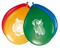 Luftballons Safari Party