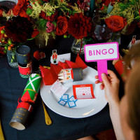 Vorschau: 6 Bingospiel Nussknacker Bonbons