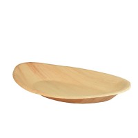 25 Palmblatt Teller Rossini oval 26 x 17cm
