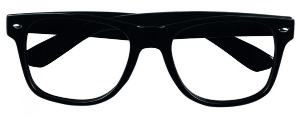 4er Party Nerdbrillen Set Schwarz 2