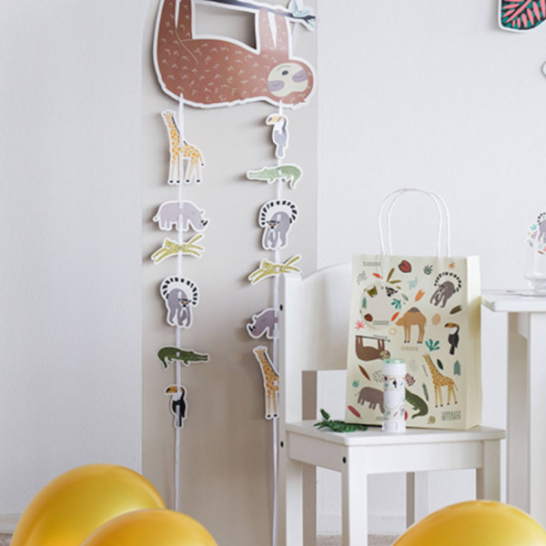 Zoo Birthdayparty Deckenhänger 85cm 2