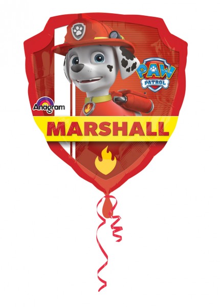 Paw Patrol Folienballon Chase & Marshall