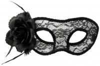 Venezianische Spitzenmaske Mit Blume