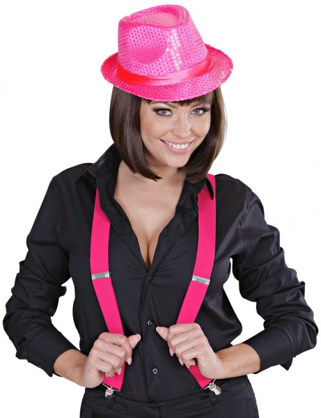 Pinke Stylische Hosenträger 7