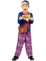 Charlie Bucket mit Ticket Jungenkostüm