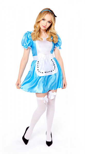 Klassisches Alice im Zauberland Kostüm