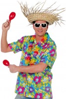 Hawaiihemd Happy Flower Deluxe