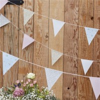 Landliebe Hochzeit Wimpelkette 10m