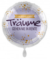 Rente Folienballon violett 43cm