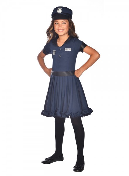 Kleine Polizistin Anna Kinderkostüm 4