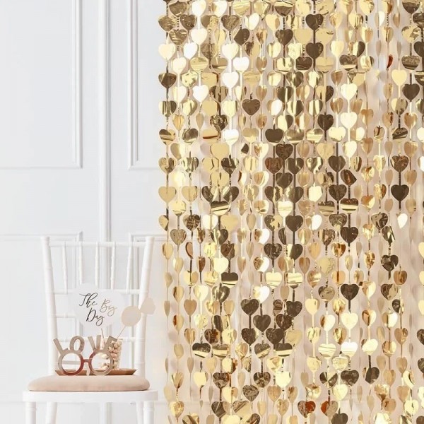 Golden Wedding Vorhang 1 x 2,5m