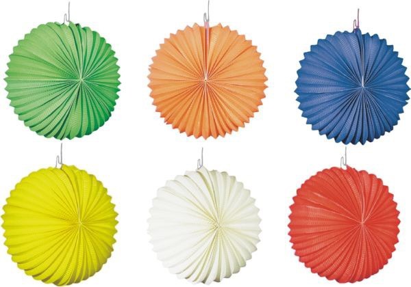 Bunte Lampions In 6 Farben