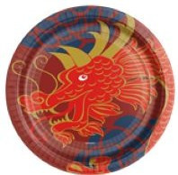 6 Neujahrsfest Chunjie Pappteller