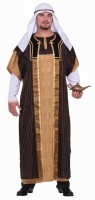 Araber Haikin Herrenrobe In Gold-Braun
