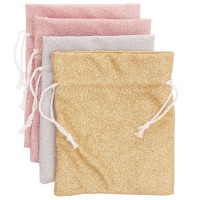 4 Glitzernde Geschenkbeutel Fairydust