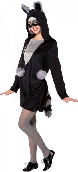 Sweet Waschbärchi Damenkleid