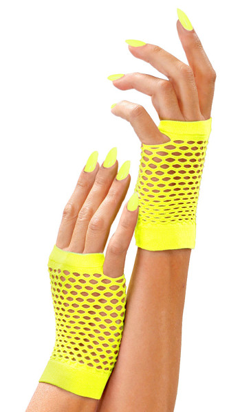 Näthandskar fingerlösa neongula