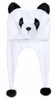 Vorschau: Panda Plüsch Mütze