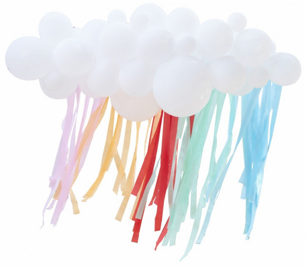Cloudy Eco Ballongirlande Deko-Set 2