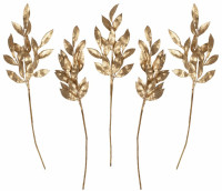 Vorschau: 5 Goldene Zweige mit Laub