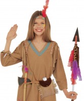 Flasche In Indianer Fransen Tasche
