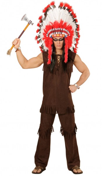 Indianer Häuptling Kenai Herrenkostüm 3