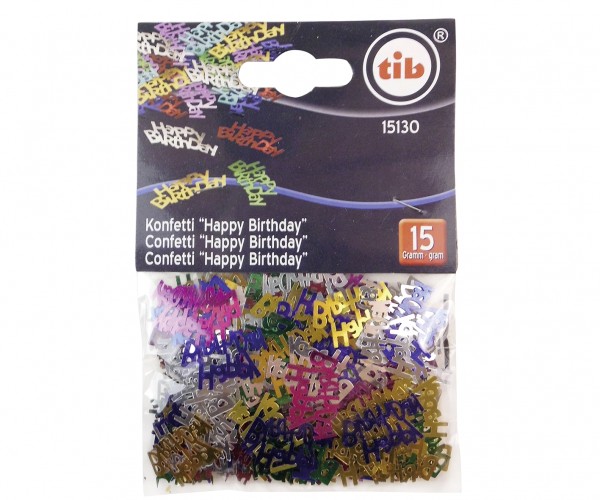 Bunte Happy Birthday Streudeko 15g 2