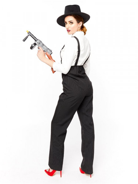 Gangster Lady Clarice Damenkostüm 3