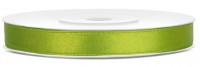 25m Satin Geschenkband apfelgrün 6mm breit