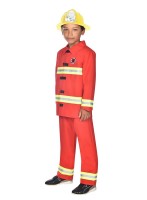Vorschau: Feuerwehr Uniform Kinderkostüm