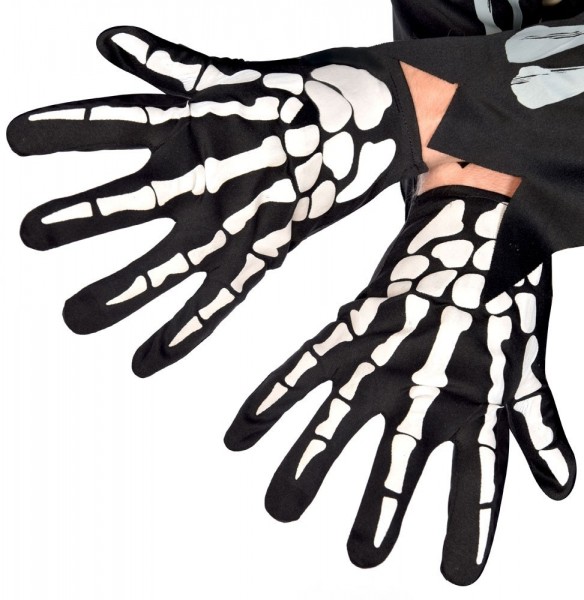 Skelett Handschuhe für Erwachsene