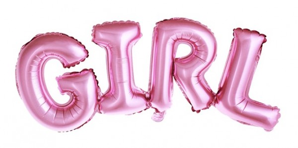 Baby Girl Folienballon 74 x 33cm