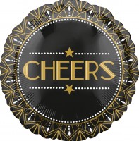 Vorschau: Folienballon Party Time 43cm