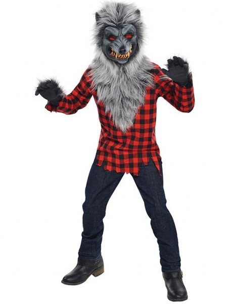 Schauriger Werwolf Kinderkostüm
