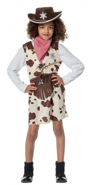 Sheriff Cowgirl Kinderkostüm