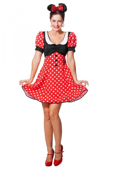Niedliches Minnie Mouse Kostüm Mina