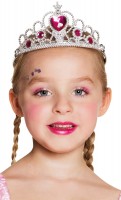 Silberne Kinder Prinzessin Krone