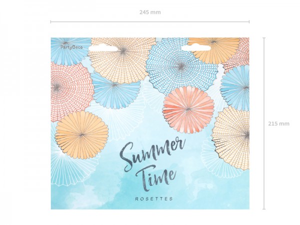 6 Summers Tale Papierrosetten 6
