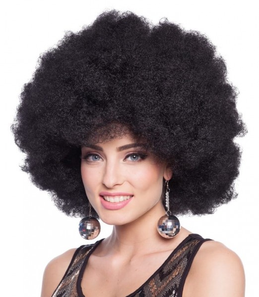 XXL Afro Perücke in Schwarz
