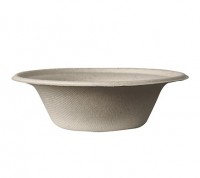 50 Zuckerrohr Schalen Carmen natur 15,5cm