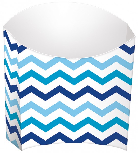 24 Mini Snack Container blau