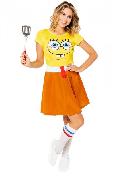 Spongebob Schwammkopf Damenkostüm