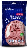 10 Partystar Luftballons hellrosa 30cm
