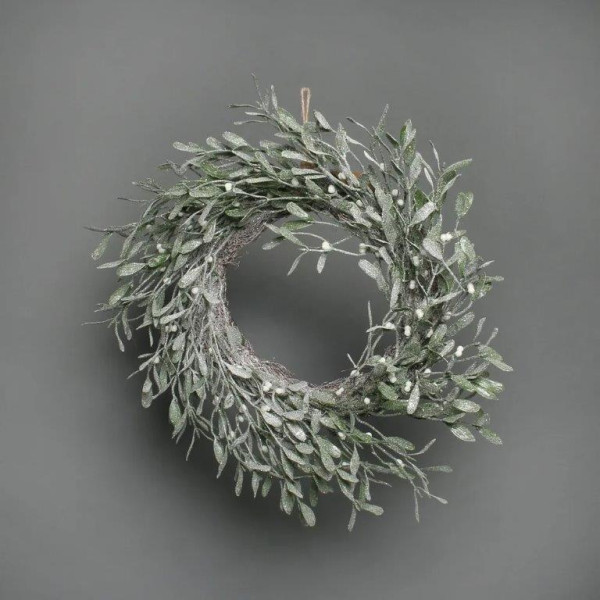 Mistelkranz gefrostet 56cm
