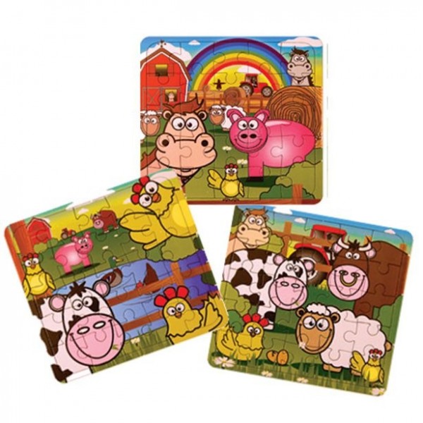 Bauernhof Puzzle Mitgebsel 13 x 12cm