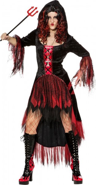 Kirlia Teufelsbraut Kapuzenkleid