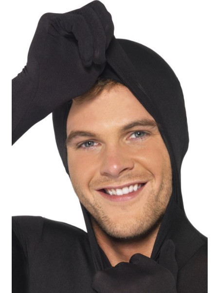 Morphsuit Mit Bauchtasche Schwarz 5