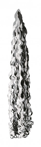 Twirlz Ballonanhänger Black & White 86cm