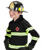 Feuerwehrhelm Brandmeister Schwarz