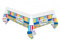 Rainbow Birthday Tischdecke 1,8 x 1,2m